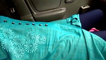 Stepmom And Uncle Engage In Risky Public Sex In Car