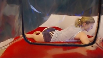 Sis Captures Bro'S Oral Skills On Hidden Camera, Leading To A Facial Finish