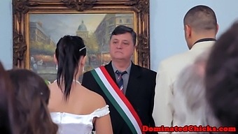 Bdsm Post-Matrimoniale: La Splendida Sposa Si Sottomette Alla Dominazione