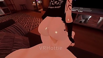 Vivi Una Danza Sensuale E Un Sesso Intimo In Pov Sul Divano Con Vrchat