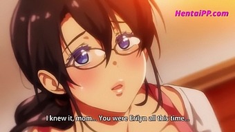 Avventura Anime Bollente Con La Seducente Matrigna E Il Giovane Ragazzo